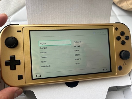 Switchライト　ゼルダ