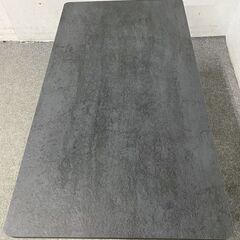 筑波産商 グラナダ 昇降式テーブル セラミック天板 ストームグレイ色 リフトテーブル 幅110 中古家具 店頭引取歓迎 R9798の画像