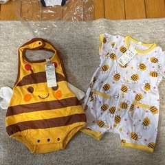 新品　ベビー　半袖ロンパース　肌着　まとめ売り　50 60 70 80の画像