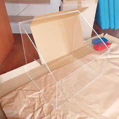 アクリルケース　ショーケース　アクリルカバー　展示ケース（台形）の画像