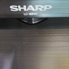 SHARPの テレビ、キャビネット（セット）の画像