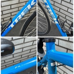 TREK FX1 クロスバイク トレック サイズ20 ブルー 自転車の画像