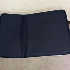 00 アイリスオーヤマ リクライニング コンパクト 折りたたみベッド ネイビー OTB-MNの画像