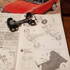 ホンダ S800  １/24  プラモデルの画像