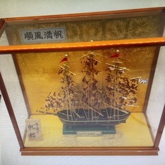 べっ甲 鼈甲　 帆船 模型 　カティサーク　CUTTY　SARK　ガラスケースの画像