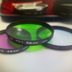 ケンコー KENKO NIKKOR　 49mm　58ｍｍ　他　 カメラ レンズ フィルタ　まとめの画像
