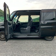 低走行8万キロ台☆月々9千円〜分割可❗️車検2年付き！【名義変更代込み】広い車内！大人気‼️ダイハツ タントカスタム☆HDDナビ付き☆走行中DVD見れます♪ETC付き☆社外アルミ☆電動スライドドア☆ドライブレコーダー☆そのまま乗って帰れます！の画像