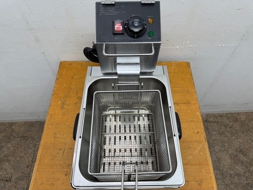 電気フライヤー 8L 卓上型 1槽式フライヤー 2024年製 厨房 飲食