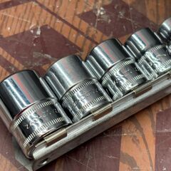【中古】スナップオン Snap-on FM8/10/12/14×2個/17 3/8 ソケット 6個セット【ハンズクラフト佐賀店】の画像