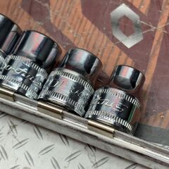 【中古】スナップオン Snap-on FM8/10/12/14×2個/17 3/8 ソケット 6個セット【ハンズクラフト佐賀店】の画像