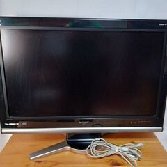【B124】シャープ　液晶カラーテレビ　32インチ　動作確認OK　2007年製の画像