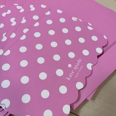 7/21まで値引き⭐️kate spade 水玉模様 レターセット12個の画像