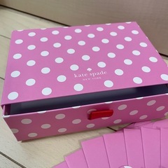 7/21まで値引き⭐️kate spade 水玉模様 レターセット12個の画像