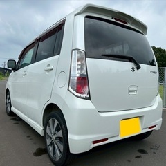 特別仕様車☆走行10万キロ☆月々8千円〜分割払い可‼️ 車検2年付き！【名義変更代込み】☆スズキ ワゴンR スティングレー☆HDDナビ付き☆走行中DVD見れます☆プッシュスタート☆ドライブレコーダー付きのフル装備☆純正アルミ☆事故修復歴無し☆そのまま乗って帰れます！の画像