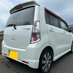 特別仕様車☆走行10万キロ☆月々8千円〜分割払い可‼️ 車検2年付き！【名義変更代込み】☆スズキ ワゴンR スティングレー☆HDDナビ付き☆走行中DVD見れます☆プッシュスタート☆ドライブレコーダー付きのフル装備☆純正アルミ☆事故修復歴無し☆そのまま乗って帰れます！の画像