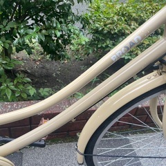 🔵中古車🔵 後タイヤ新品✨　26インチ　ママチャリ　ファッションサイクル　中古自転車　点検調整永久無料✨　整備済み　西宮市の画像