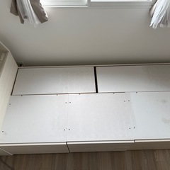 ニトリ　
シングルベッドの画像