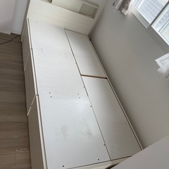 ニトリ　
シングルベッドの画像