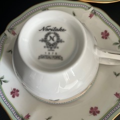 ノリタケ　ティーカップ2セットの画像