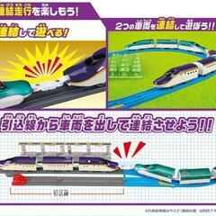 3連休に！Ｅ８系つばさ＆トミカアーチ踏切セット

の画像