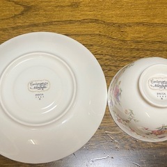 【未使用品】ノリタケPAVIA カップ＆ソーサー2客セットの画像