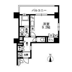 【駅近・5分】9.2帖 の1R💸 敷金＆礼金ゼロ😊 オートロック...