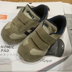 15センチ　asics アシックス　スニーカーの画像