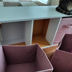 カラーボックス　穴開き　リメイクシートの画像