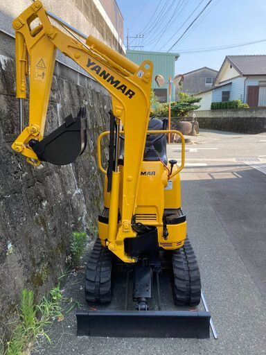 久留米 ヤンマー SV08-1A ゴムキャタ新品 後方小旋回 可変足 倍速 家庭菜園♬ 入門♬ ミニ ユンボ ショベル 