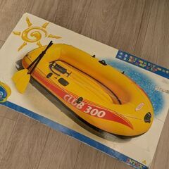 ゴムボート★ オールとポンプ付き　【新品】