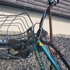 グリーン　幼児　自転車　16インチの画像