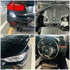 ❗️BMW328I❗️F30❗️車検満タン❗️スポーツ❗️パドルシフト❗️クルコン❗️シートヒータ❗️の画像