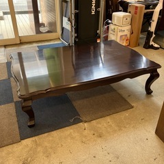 T2507-195 karimoku 座卓 レトロ アンティーク...