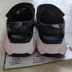 ハニーズ★スニーカー厚底サンダルL24センチくらいの画像