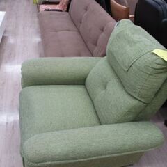 【ジャングルジャングル 岸和田和泉インター店】ニトリ 電動リクライニングソファ 1人用 グリーン　和泉市 堺市 岸和田市 泉大津市 高石市 泉北郡熊取町の画像