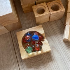 サントイズ　Build N Roll  木の組み立ておもちゃの画像