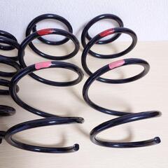 トヨタ TOYOTA エスティマ 純正 スプリング 4本セット 黒 未使用に近い？の画像