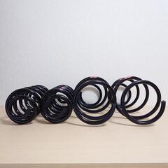 トヨタ TOYOTA エスティマ 純正 スプリング 4本セット 黒 未使用に近い？の画像