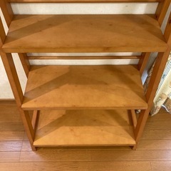 【決まりました 】ニトリ4段棚の画像