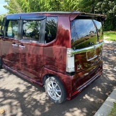 N-BOXカスタム車検２年付　乗って帰るの画像