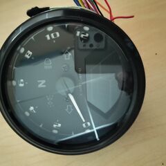バイク用デジタルマルチメーター12V 機械式スピードメーター 中古の画像
