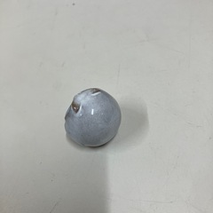 ☆値下げ☆H2507-463 陶器製フクロウ置物 中古の画像