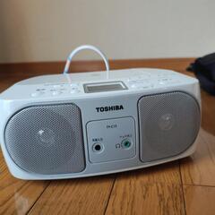 TOSHIBA製 CDラジカセの画像