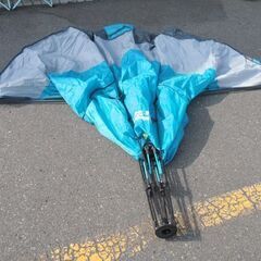 Light speed ワンタッチテント QUICK SHELTEA 簡易テント 1~2名 アウトドア サンシェード グリーン系 ライトスピード 苫小牧西店の画像