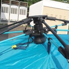 Light speed ワンタッチテント QUICK SHELTEA 簡易テント 1~2名 アウトドア サンシェード グリーン系 ライトスピード 苫小牧西店の画像