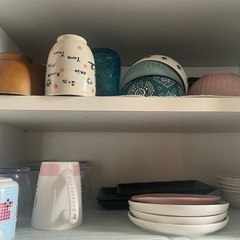 お皿、コップの画像