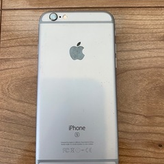 iPhone6s(画面破損)動作自体は問題なし※初期化済みの画像