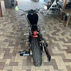 予備車検付き！HONDA STEED400 カスタム　チョッパー　セパハン　キャブレターOH エンジン良好　　ファンネル仕様　社外マフラーの画像
