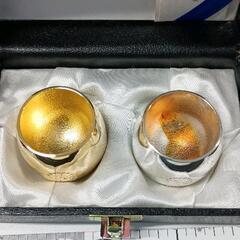 0717-180 開運縁起 起上り ぐい呑み【※高額商品のため、カウンター内にて保管しております。お探しの方はスタッフまでお声がけください。】の画像