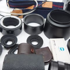 三脚　レンズフード　ストラップ　
リレース　アダプタ　他カメラパーツまとめの画像